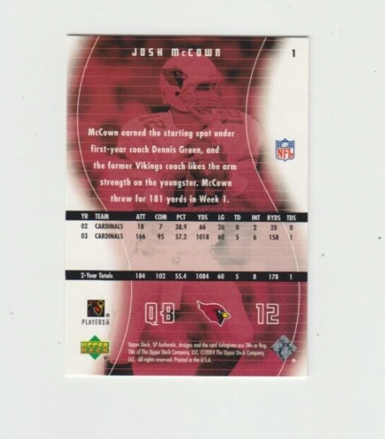 2004 SP Authentic Football  1-150  U Pick  Pls READ - Image 2 of 2