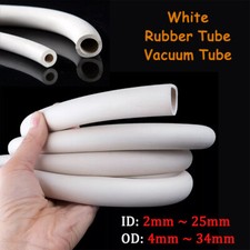 White Rubber Tube Vacuum Tube Laboratory Hose Pipe High Quality ID: 2mm ~ 25mm