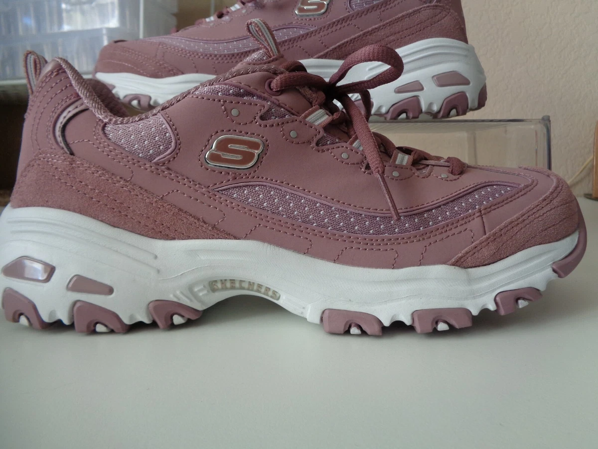 Skechers d'lites sales homme violet