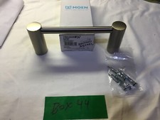 Moen YB0486BN Align Double Post Hand Towel Holder Brushed Nickel New in Box