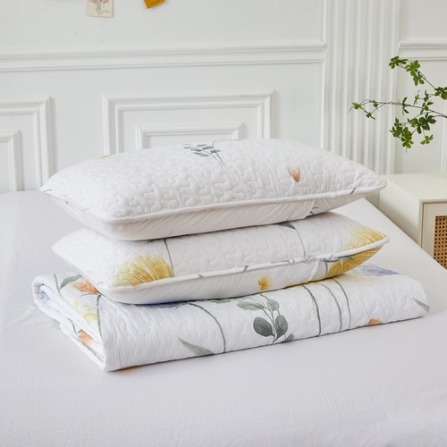 Bohemia Floral Quilted Coverlet Patchwork Comforter Bedspread Set Rug Queen Size - Picture 197 of 207