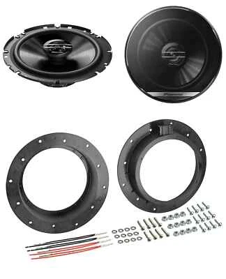 Pioneer 300Watt 2-Wege 16,5cm Lautsprecher für VW Caddy T5 Golf Jetta Passat Tou - Bild 1 von 4