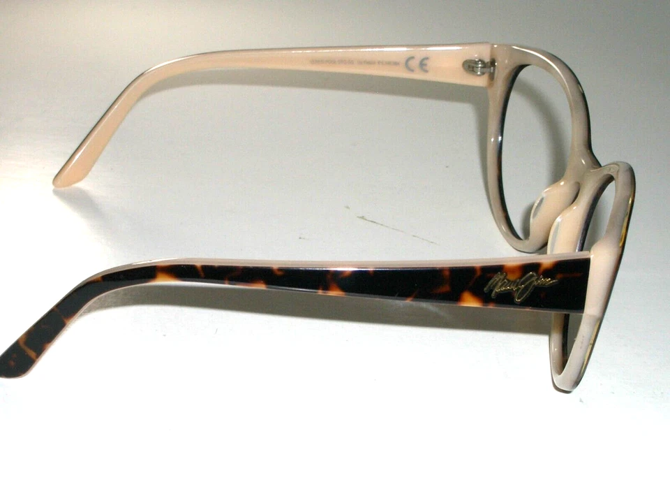MAUI JIM MJ-100-10E 58[]19 140 MULTI-COLOR OVAL SUNGLASSES/EYEGLASS FRAME ONLY - Image 4 of 4