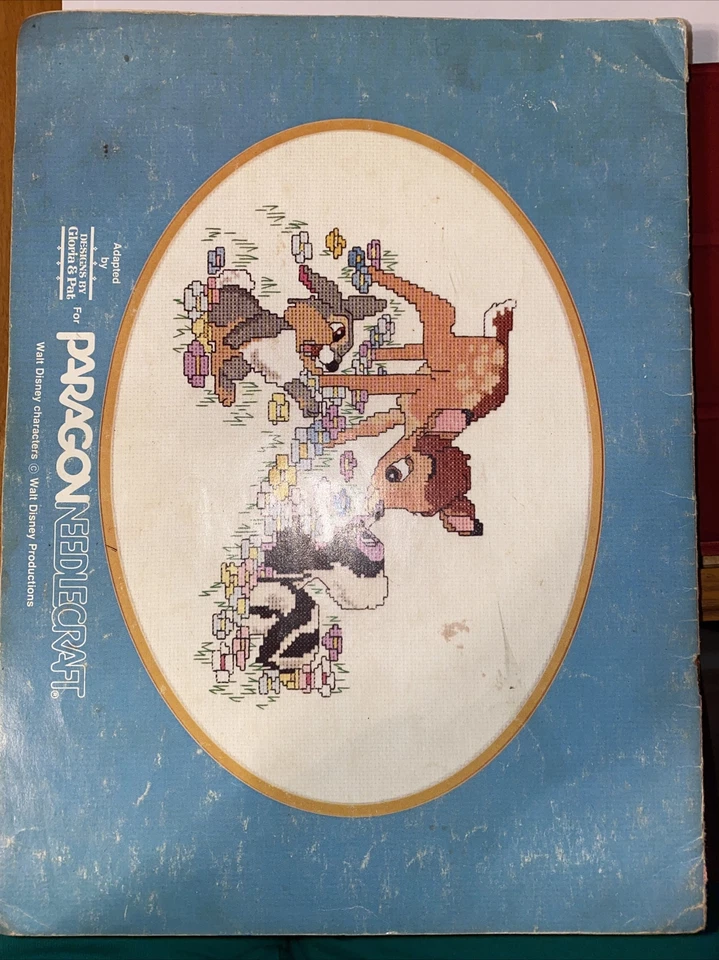 Vintage Walt Disney Characters in Counted Cross Stitch Book 5070 1980, 3rd Print - Image 2 of 2