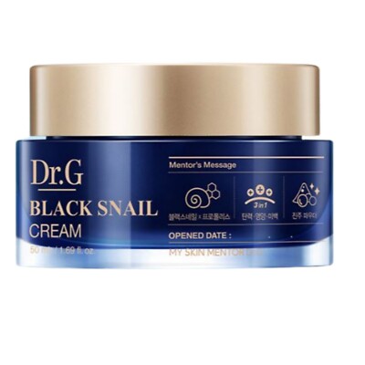 Dr.G Black Snail Cream 50ml/1.69 fl.oz Anti-Aging Total Care K-Beauty