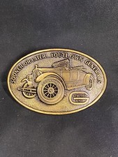 General Tire - Sooner or later you  ll own Generals Auto Collectors belt buckle