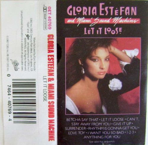 Gloria Estefan And Miami Sound Machine - Let It Loose (Cassette) - Picture 2 of 5