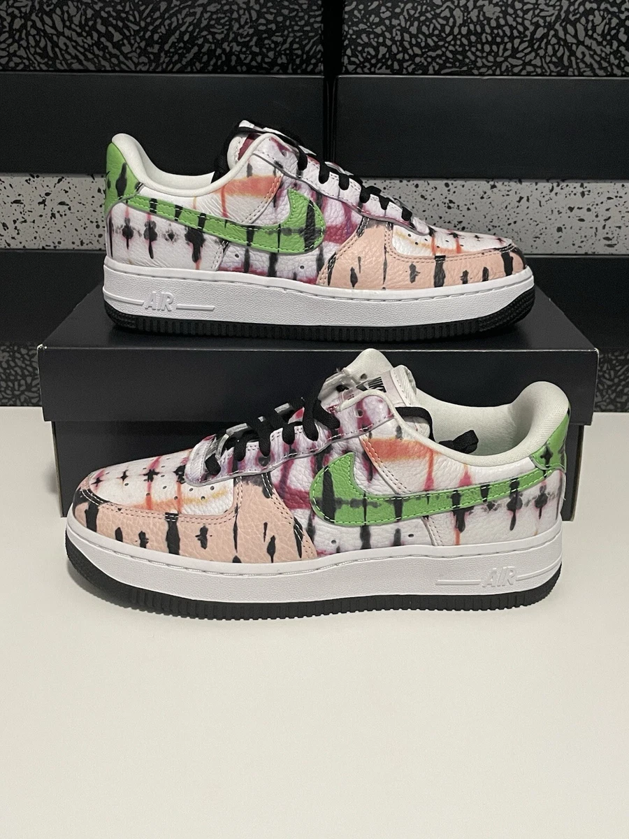Nike Air Force 1 Black Tie Dye W for sale | eBay