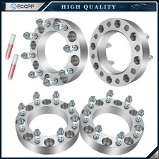 4 Pcs 1.5" 8x170 Wheel Spacers 14x1.5 125 CB For Ford F-250 Super Duty 2003-2025