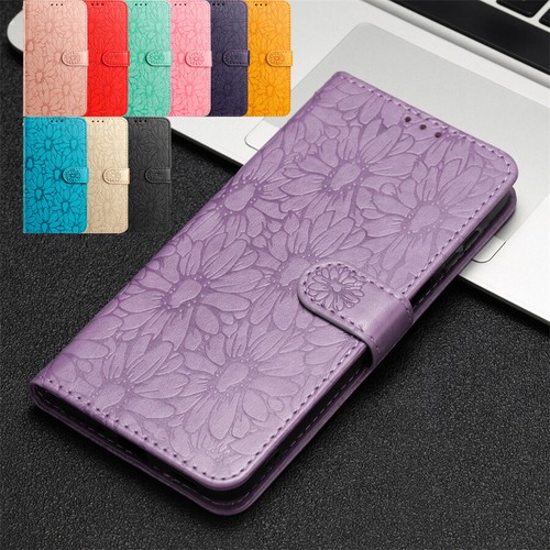 Daisy Pattern Wallet Case Phone Case Cover for ZTE Blade A53 Pro A34 A54 A33S