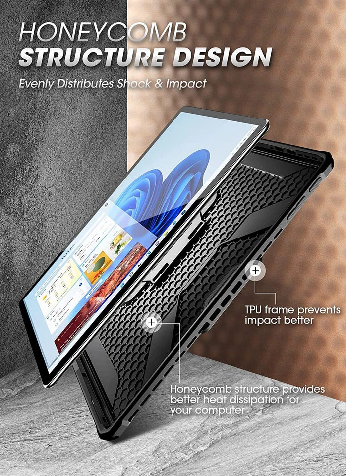 For Microsoft Surface Pro 11 (2024) SUPCASE Military-Grade Protection Case Cover - Image 4 of 4