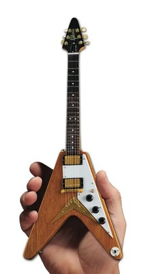 Gibson 1958 Korina Flying V Mini Guitar Replica | Axe Heaven | Haushalt