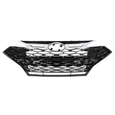ALMULOO Front Grill Compatible with 2019-2020 Hyundai Elantra Sport Sedan Pla...