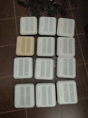 12 x Bintec W1003n WLAN Access Point, Wandhalter, 8x Netzteil