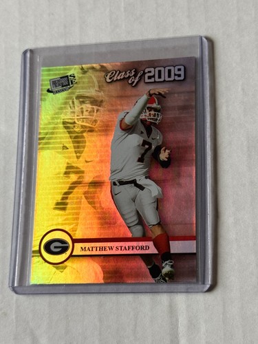 2009 Press Pass SE Football MATTHEW STAFFORD Draft Class of Georgia Bulldogs RC - Picture 2 of 4