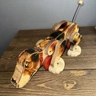 Vintage 1961 Fisher Price Snoopy Sniffer Pull Toy #181 Works!