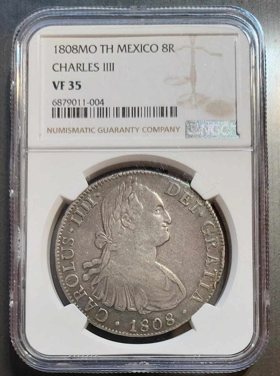 1808 8 Reales Colonial Mexico Coins for sale | eBay