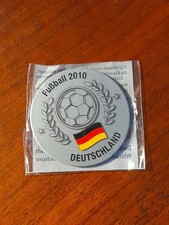 Fußball 2010 Medaille Deutschland herausgegeben BP AG