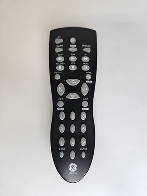 GE Universal Remote Control TV Cable DVD Replacement Tested Working