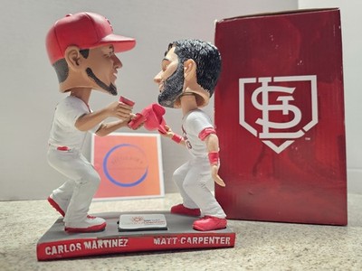 Carlos Martinez & Matt Carpenter St Louis Cardinals MLB 2017 SGA Bobblehead NIB