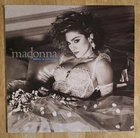 Madonna  Like A Virgin  Vintage Vinyl LP Record VG+   With Insert  Material Girl