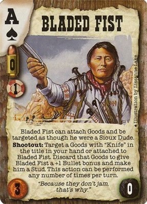 Bladed Fist - Mouth of Hell - Doomtown CCG