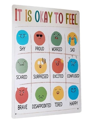 Blechschild Mental Health Motivation Psychische Gesundheit Geschenk Spruch (F84) - Bild 1 von 2