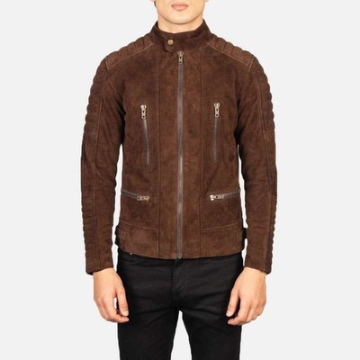 Damian Black Leather Biker Jacket   Stylish Riding Jacket for Bikers & Casual