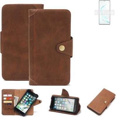 Schutz Hülle für Samsung Galaxy Note10 Lite Wallet Case Handyhülle Tasche Bra