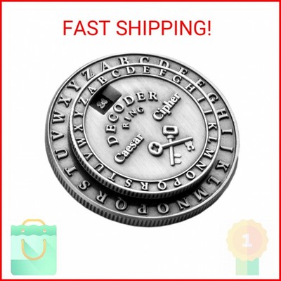 Retroworks Caesar Cipher Medallion Original