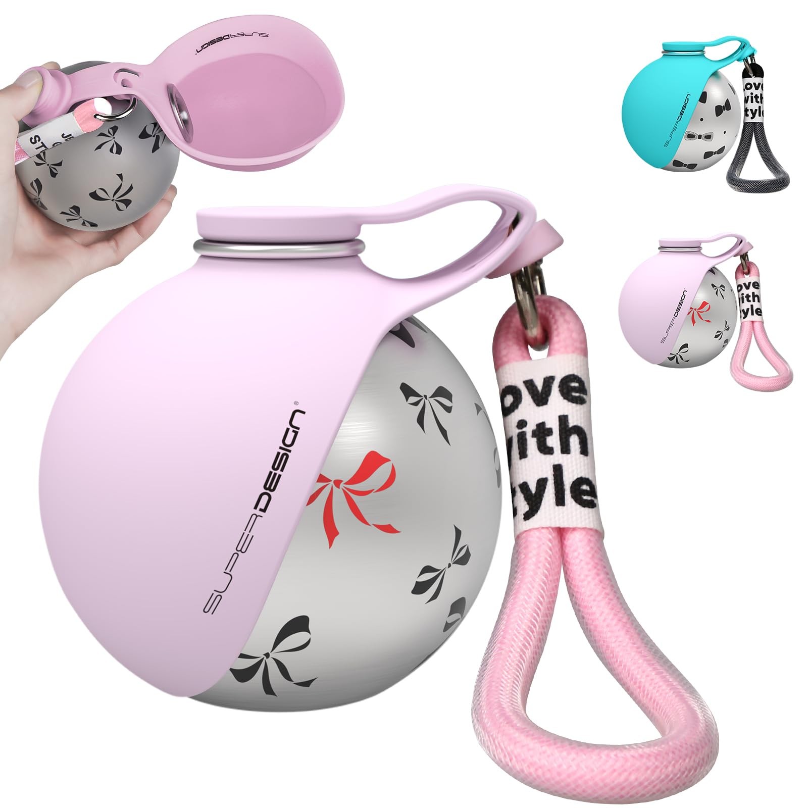 For Small Dogs - Leak-proof & Compact Dog Tr...