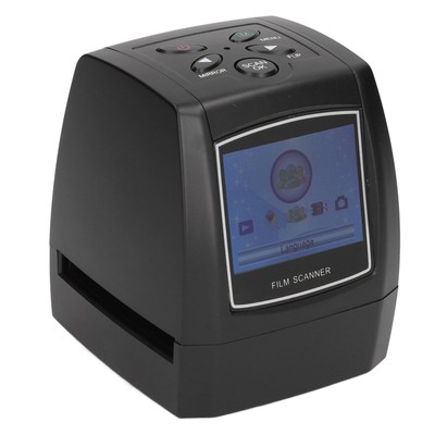 Film Slide Scanner 2.36in Color Screen USB MSDC Digital Image Viewer EU Plug CB