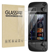 3 Pack Tempered Glass Screen Protector for Steam Deck Clear
