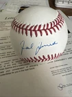 Ted Turner Autographed Signed Baseball Manfred Leather Ball JSA Letter