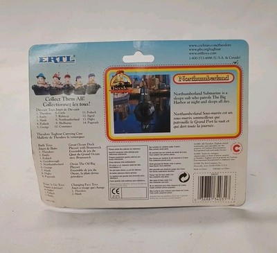 1989 ERTL Diecast Theodore Tugboat Northumberland Thomas Brio NIP