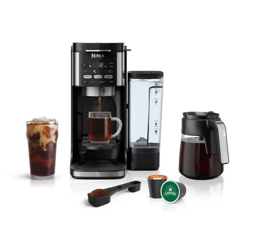 🔥NEW🔥 Ninja DualBrew Hot & Iced Coffee Maker - CFP101: 12-cup, Custom Brew