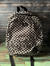 Vans Old Skooll Check Backpack, black and white backpack Unisex