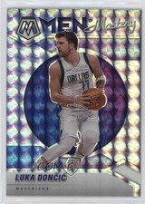 2020-21 Panini Mosaic Men of Mastery Prizm Luka Doncic Dončić #18 ne1