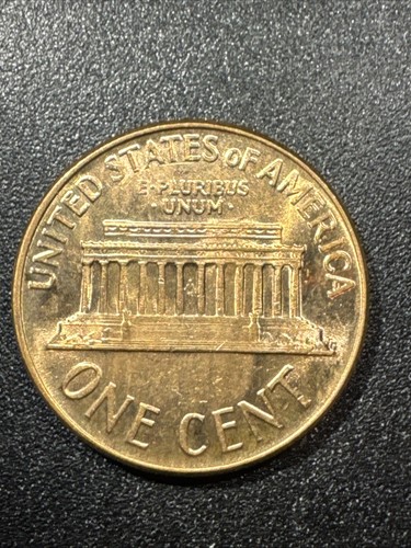 1968 S Lincoln Penny 1C Full Steps Red Off-Center 💥💥💥 - Picture 2 of 4