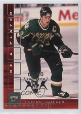 2001-02 ITG Be A Player Memorabilia Ruby Fall Expo 4/10 Derian Hatcher #118 1r5