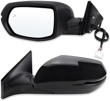 Left Driver Side Mirror Compatible with 2017-2022 Honda CRV with Manual Folding