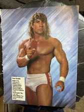 Texas Tornado Kerry Von Erich Wrestling Magazine Pin Up Poster
