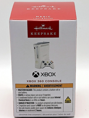 Hallmark Keepsake Xbox 360 Console with Light and Sound