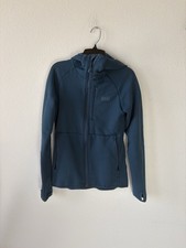 Rei Co-Op Jacket Womens XS Blue Hyperaxis Fleece 2.0 Full Zip Hooded Polartec