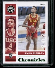 2021 Panini Chronicles Draft Picks #2 Evan Mobley Green