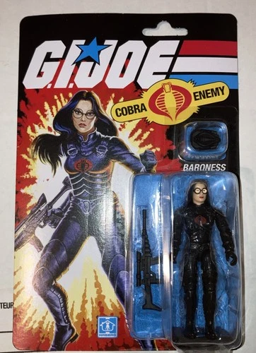 GI Joe Baroness O-Ring Figure HISS Tank Megatron Transformers G.I. Crossover
