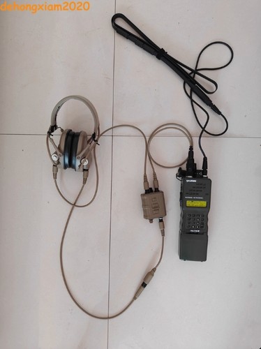 IN Stock FMA FCS AMP Tactical Communication Noise Headset Reduction V20/V60 PTT - Picture 4 of 14