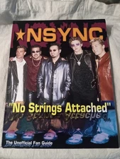 NSYNC "No Strings Attached": The Unoffical Fan Guide 2000 NM + Celebrity CD