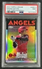 SHOHEI OHTANI PSA 9 2021 TOPPS CHROME #86BC-9 1986 BASEBALL REFRACTOR ANGELS 928