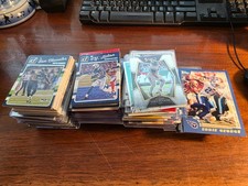 JUMBO LOT OF FOOTBALL TRADING CARDS, TEAMS, PLAYERS, ROOIES, SIGNED CARDS